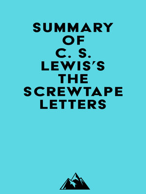cover image of Summary of C. S. Lewis's the Screwtape Letters
